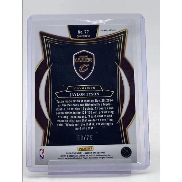 2024-25 Panini Select - Concourse Pacome Dadiet #99 Neon Green Prizm /75 (RC) - Picture 2 of 2